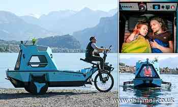 Amphibious camper-trike goes on sale for £12,000