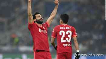 Mo Salah strikes to cap Liverpool late show against Inter Milan in Champions League