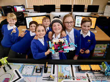 Kids from schools in Cornwall compete in Lego championship - Falmouth Packet