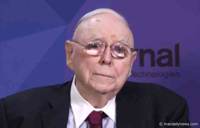 Berkshire Hathaway’s Charlie Munger: Apple is one of the strongest companies in the world