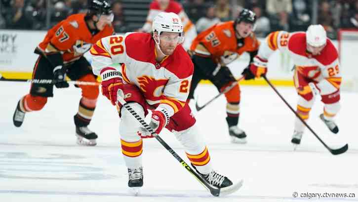 Flames hope to continue winning streak Wednesday against Ducks