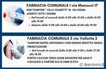 Covid, tamponi con Saronno Servizi: ecco tutti servizi e le informazioni - ilSaronno