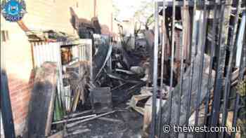 Arson squad charges Geraldton man over Christmas blaze which damaged Perth businesses - The West Australian