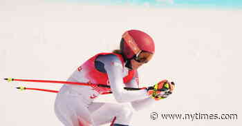 Mikaela Shiffrin Skis in Combined, Her Last Event in Beijing
