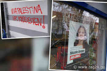 Wahlkreisbüro von Landtags-Abgeordneter der Linken Nicole Anger mit Steinen angegriffen - TAG24