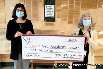 Donation ensures music therapy endures in Trail care homes – Rossland News - Rossland News