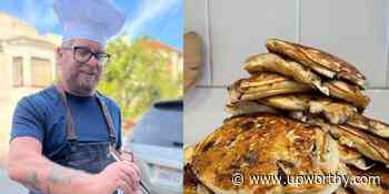 A dash of sweetness: Guy in San Francisco throws huge pancake party to make new friends - Upworthy