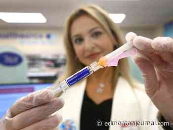 Flu vaccinations down, but Alberta's influenza numbers remain extremely low - Edmonton Journal