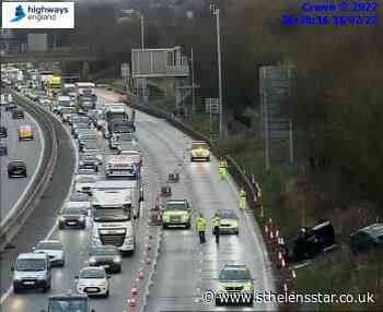 M62 westbound incident causes long delays - St Helens Star