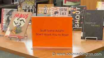 Controversial Sign Displayed in High School Library in Virginia - NBC4 Washington