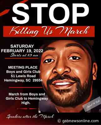 March and Rally in response to the shooting death of Robert Langley Jr. to be held Saturday in Hemingway - gabnewsonline.com
