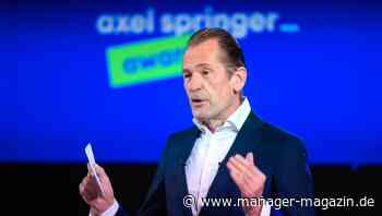Mathias Döpfner: Springer-Vorstände gehören zu den bestbezahlten Führungskräften im Land