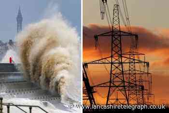 Storm Dudley: Dozens of Lancashire homes without power today