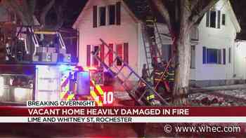 Fire damages vacant home on west side of Rochester