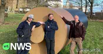 Trio uit Aarschot bouwt iconische Duracell-batterij om tot vleermuizenhotel - VRT NWS