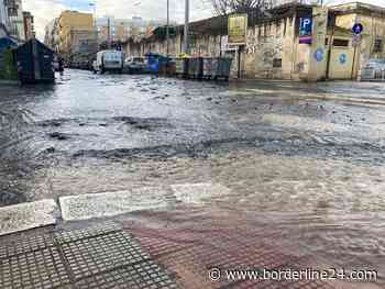 Bari, si rompe condotta idrica: strade allagate e rubinetti a secco - FOTO e VIDEO - Borderline24.com