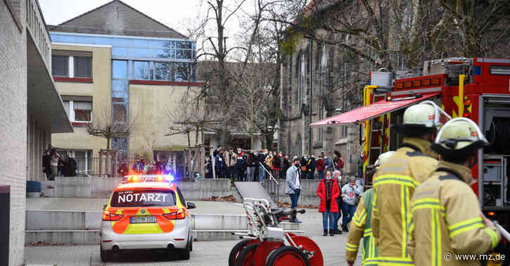 Mannheim:  Feuer auf der Schultoilette löste Alarm aus (Update)