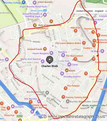 Dispersal order in place in Burnley town centre following damage to property