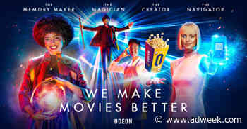 Odeon Cinemas’ Brand Creative Platform Promotes the Magic of Movies
