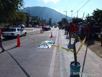 Muere atropellado un adulto mayor en la carretera en Tierra Colorada - El Sur de Acapulco