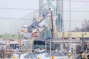 Unvaccinated truckers delivering vaccines, COVID devices exempt from border rules - Squamish Chief