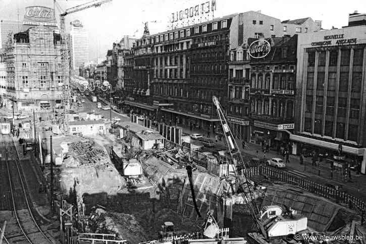 Brussel bouwt nieuwe metrolijn, halve eeuw na opening lijn 1 (maar toen durfde niemand erin)