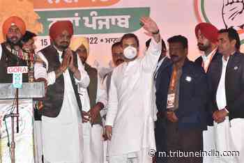 Congress govt will end monopoly in transport, cable & mining: Rahul Gandhi - The Tribune India