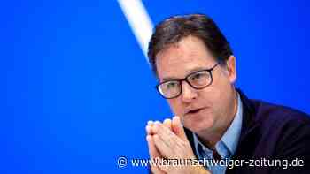 Meta: Britischer Ex-Vizepremier Clegg besetzt Führungsrolle