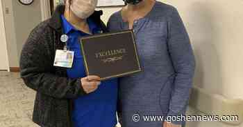 Receptionist Alissa Garcia honored with Gardener Award | News | goshennews.com - Goshen News