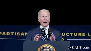 Biden touts infrastructure law with vulnerable Democrat in Ohio