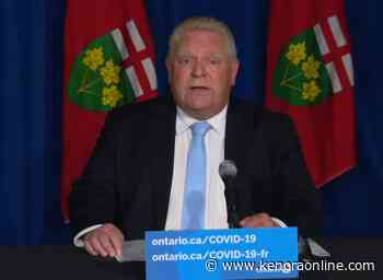 Ontario moves into Step Two of reopening plan - KenoraOnline.com