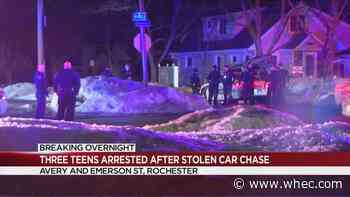 Police car chase ends in crash