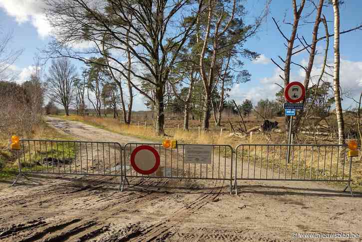Landschap De Liereman gesloten wegens stormgevaar
