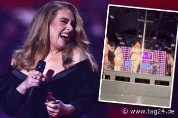Adele lässt es krachen: Popstar feiert wilde Party und tanzt an der Stange! - TAG24