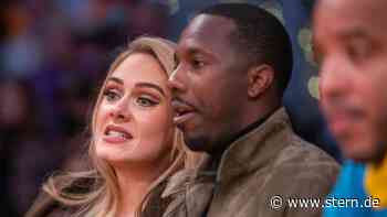 Adele und ihr Freund Rich Paul: Bestens gelaunt bei Basketball-Date - STERN.de