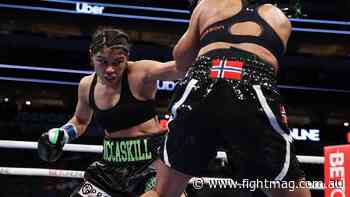 Haney vs Diaz undercard: Jessica McCaskill faces Victoria Bustos, plus more - FIGHTMAG