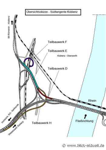 Koblenz: Sperrungen auf der Südtangente - Blick aktuell