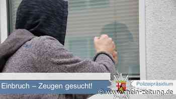 Versuchter Einbruch in ein Einfamilienhaus - Koblenz & Region - Rhein-Zeitung