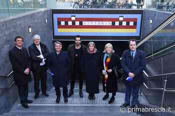 Subbrixia, inaugurata l'opera permanente di Nathalie Du Pasquier "Mind the gap" - Prima Brescia