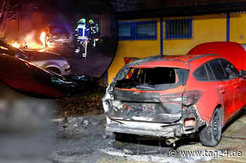 Wieder Container-Brände in Chemnitz: Diesmal steht auch ein Auto in Flammen! - TAG24