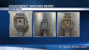 CBP: $2.3M in counterfeit watches seized from Rochester airport