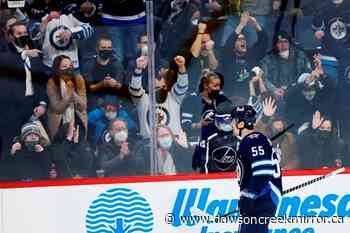 Scheifele records fifth career hat trick as Jets beat Wild - Dawson Creek Mirror