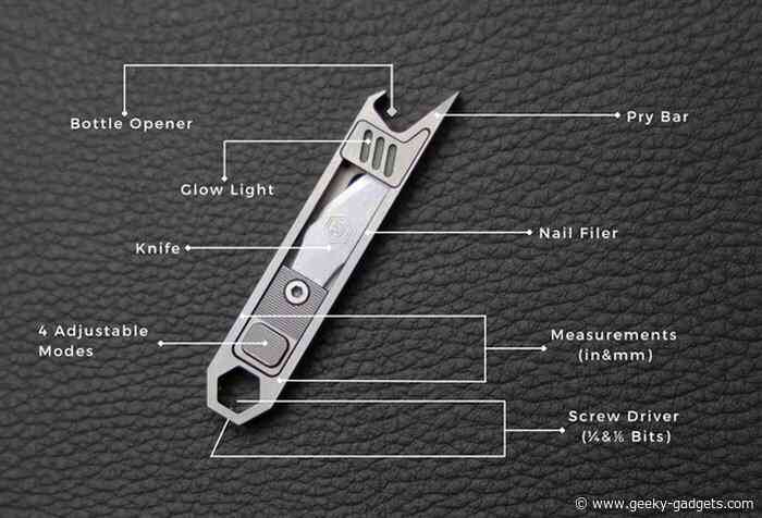 Pathfinder surgical blade multitool is the perfect addition to your keychain