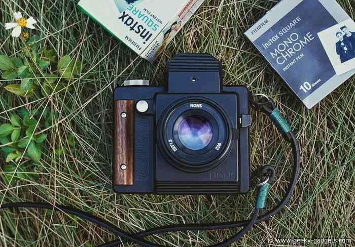 SL660 SLR analogue instant camera with interchangeable lens mount