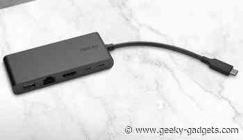 ASUS Dual 4K USB-C Dock with 100w power delivery passing through