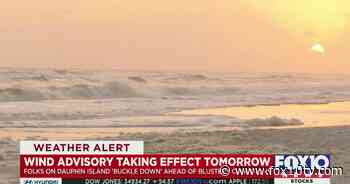 People on Dauphin Island bracing for windy conditions Thursday - FOX10 News