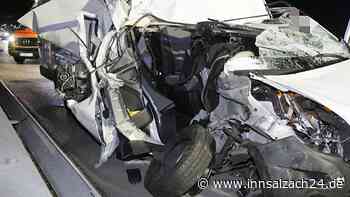 Nach Unfall auf der A94 bei Dorfen - Ein Schwerverletzter