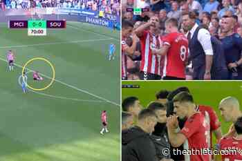Southampton medical checks, gels and team talks between 60th-70th minute: coincidence or plan? - The Athletic