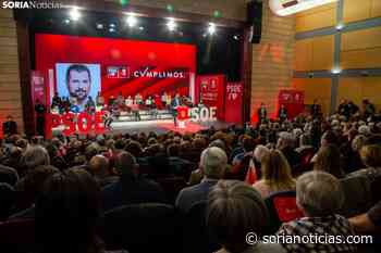 El llenazo del PSOE en Soria con Pedro Sánchez, en imágenes - Soria Noticias