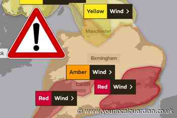 Storm Eunice: Met Office hour-by-hour London forecast